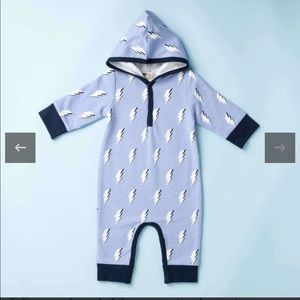 EUC Monica and Andy Sweatshirt Romper 18-24m